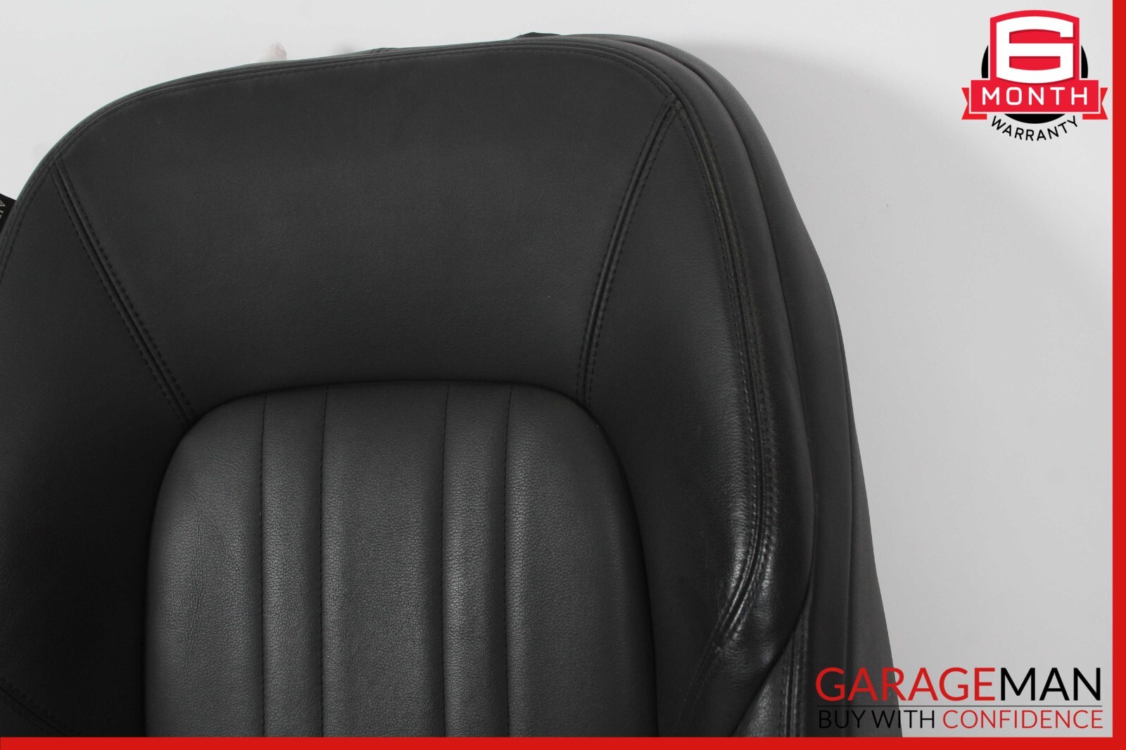 14-17 Maserati Ghibli M157 Front Right Side Top Upper Seat Cushion Cover Black