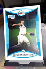 2008 Bowman Draft  SF BRANDON CRAWFORD Rookie Card #BDPP41  Prospects RC GIANTS