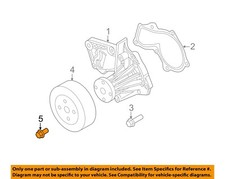 FORD OEM 11-23 Bronco Sport Cooling Water Pump-Pulley Bolt W714914S303