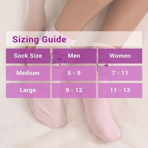 Cold Therapy Socks for Women and Men - Ice Pack Cooling Socks for Plantar Fascii - Picture 6 of 8