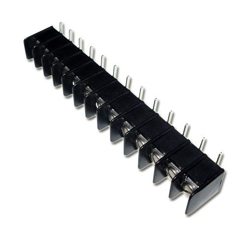 LOT OF FIVE 4591A-13 KULKA CONNECTOR TERMINAL BLOCKS SINGLE ROW
