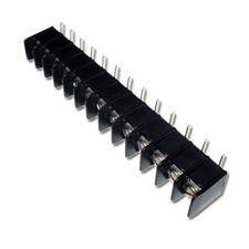 LOT OF FIVE 4591A-13 KULKA CONNECTOR TERMINAL BLOCKS SINGLE ROW