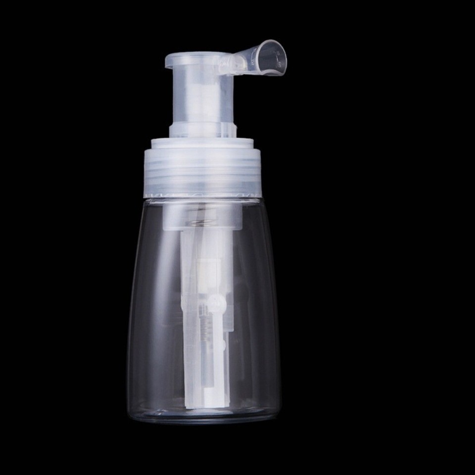 Atomizer Powder Puffer Bottle Press Refillable Shampoo Bottles Dry