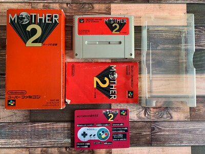 MOTHER 2 スーパーファミコン Nintendo SFC SNES Mother 2 EarthBound Japan SHVC-MB w/Box