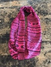 Pink Tribal Scarf