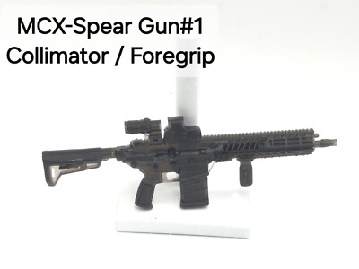 3d Print MCX SPEAR MACHINE GUN #1 SITE  Classified  LEGENDS Scale 1/12