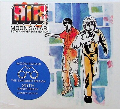Air -Moon Safari -25th Ann Edition 2-CD Blu Ray -NEW (Remix/BBC  Live/Demos) UK