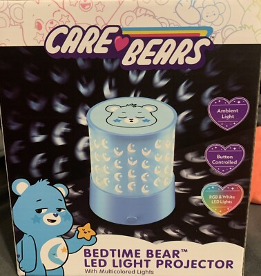 Care Bears Bedtime Bear LED Light Projector, New In Box, Excellent Condition