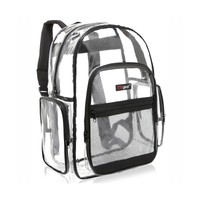 Mggear Clear Transparent Pvc Multi-pockets School Backpack/ Out... Free Shipping Mggear Clear Transparent Pvc Multi-pockets School Backpack/ Out... Free Shipping