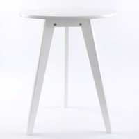 Three Legged Solid Wood End Table Modern Round Coffee Table Environmental Pro... on sale Three Legged Solid Wood End Table Modern Round Coffee Table Environmental Pro... on sale