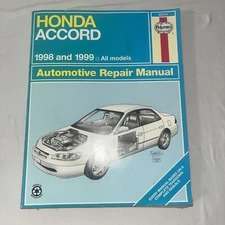 1998 1999 Haynes 42014 Honda Accord Automotive Repair Manual