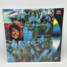 'FIESTA: EVELYN GLENNIE IN RIO' Stereo LaserDisc SEALED Classical Music