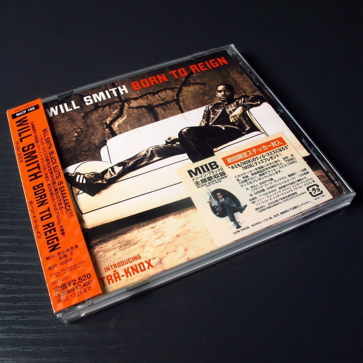 Will Smith - Born To Reign JAPAN CD+Bonus Track+Sticker W