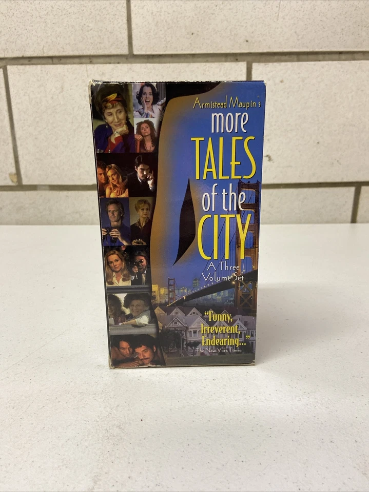 Armistead Maupin's More Tales of the City VHS 3 Vol Box Set 1999 90s Showtime TV - Image 2 of 4