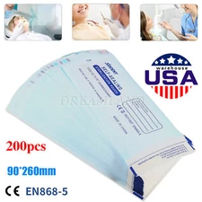 Self Sterilization Pouches Pouch Autoclave, Sterilizer Bags Dental Tattoo