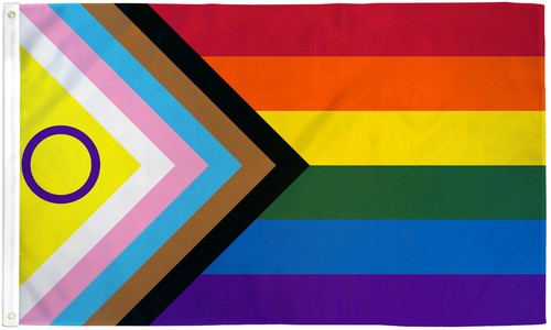Intersex Inclusive Pride Flagge 2x3ft Pride Flagge LGBT Inclusive Progress - Bild 1 von 2