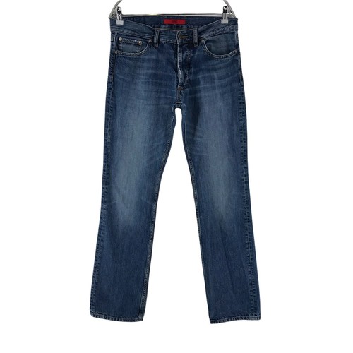 HUGO BOSS Dark Blue Regular Straight 