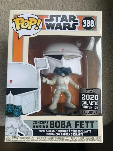 Boba Fett 388 Concept Galactic Funko Pop Vinyl New in Mint Box + Protector