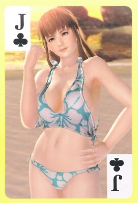 Hitomi Dead or Alive Xtreme 3 Playing Card Game Koei Tecmo Japanese Clover J