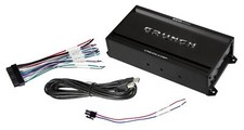 Crunch CRE400.4DSP Analog 4-Kanal DSP Verstärker mit 6-Kanal Full HD Audio DSP