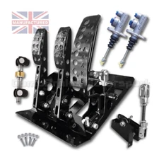 FITS FORD ESCORT MK1-2 FLOOR MOUNTED CABLE PEDAL BOX KIT – SPORTLINE 3-PEDAL