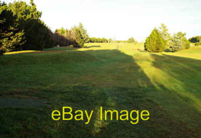 Photo 6x4 Port Glasgow Golf Club Long shadows despite being the early aft c2013