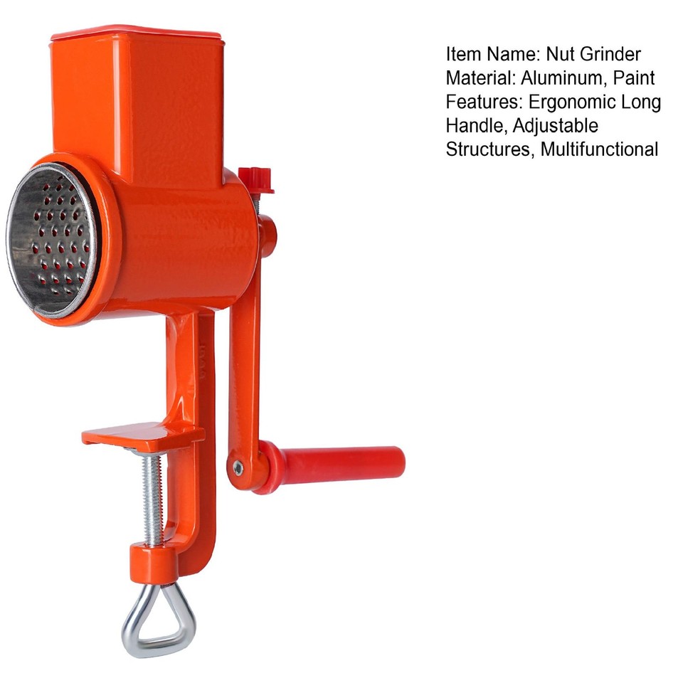 Manual Nut Grinder Ergonomic Adjustable Structures Nut Sesame Walnut Chopper eBay