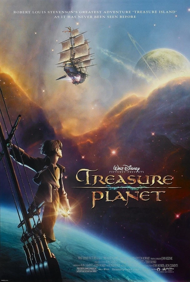 Walt Disney's Treasure Planet movie poster : 11 x 17 inches