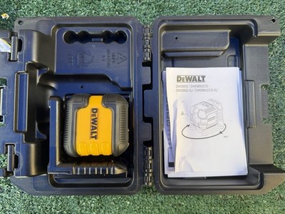 DEWALT 40 ft. Red Self-Leveling Cross Line Laser Level with (2)AA Batteries&Case