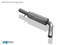  Edelstahl Vorschalldämpfer VW Golf 4 Jubi-Heck