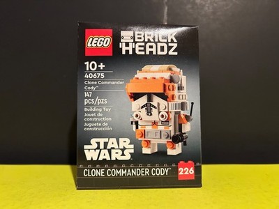 Lego BrickHeadz Clone Commander Cody 40675 25 Years of Lego Star Wars BRAND NEW