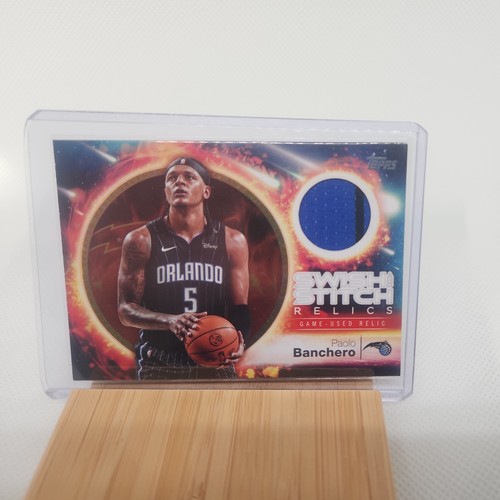 Paolo Banchero #SST-PB 2025 Topps Swish and Stitch Relic card