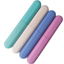 ZYYC 4 Pack Travel Toothbrush Case, Holder Toothbrush Travel Containers for Trip