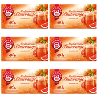 Teekanne LäNdertee Mediterrane Blutorange 6Er Pack, FrüChtetee
