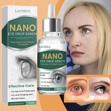  Nano Eye Drops Serum, Clear Eye Drops for Eyes Strain Red Eyes