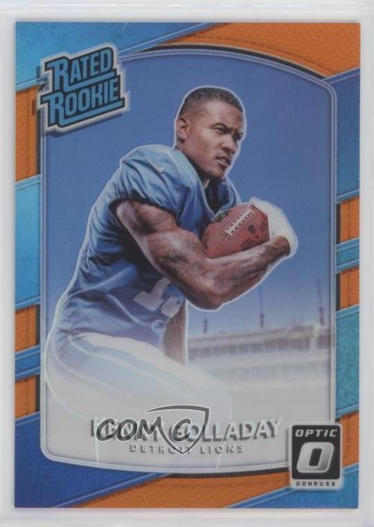 2017 Donruss Optic Rated Orange Prizm 38/199 Kenny Golladay #175 Rookie RC s9z