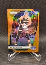 2024 Panini Prizm WNBA #70 Aaliyah Edwards RC Orange Prizm /99