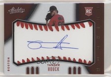 2021 Absolute Rookie Baseball Material Signatures 11/99 Tanner Houck Auto qf8