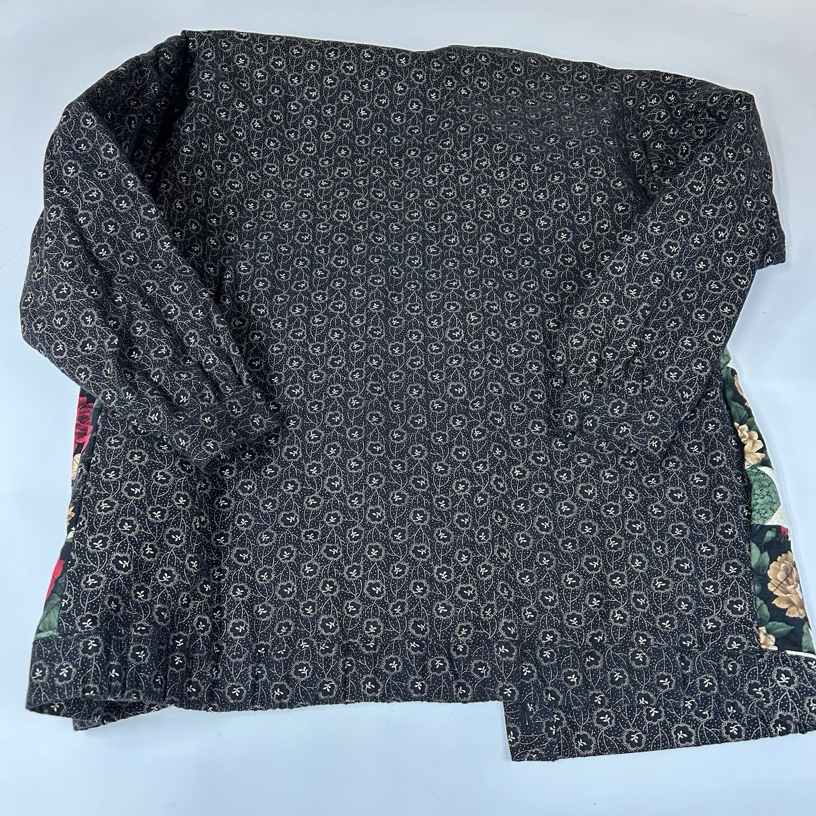 Handmade Women’s Quilted Patchwork Size Medium La… - image 7