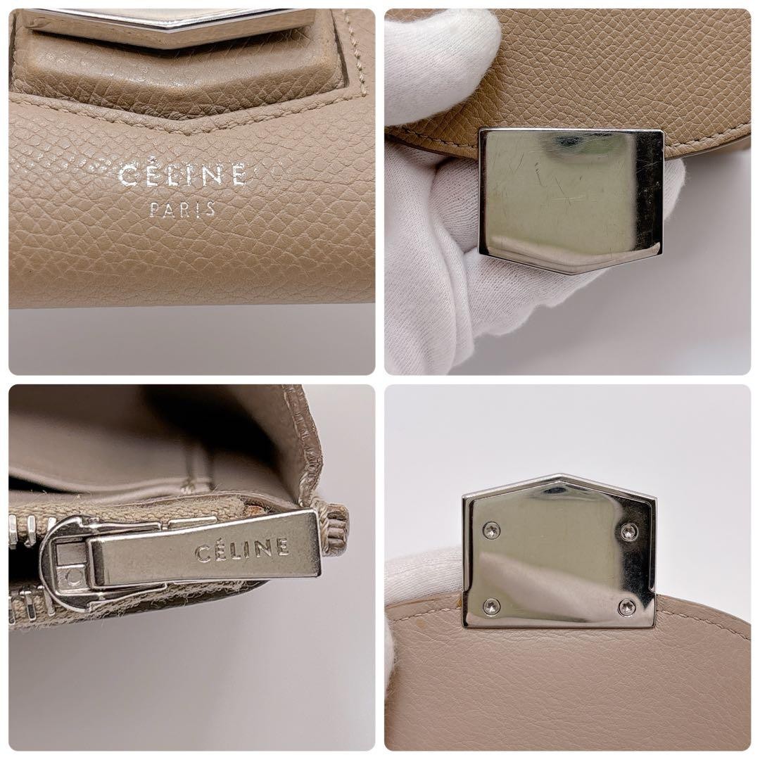 CELINE Trotter Multi function Compact Wallet14105 - image 7