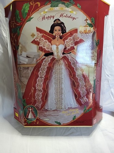 1997 Happy Holidays Special Edition Barbie Puppe Mattel 17832 Neu Originalverpackt - Bild 6 von 10