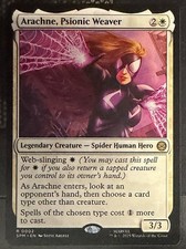 Magic: The Gathering (MTG) - Arachne, Psionic Weaver - SPM R0002