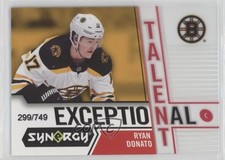 2018-19 Upper Deck Synergy Exceptional Talent 299/749 Ryan Donato #ET-5 01ks