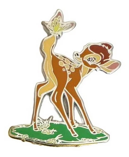 2017 Disney Movie Club Bambi with butterfly Pin Rare