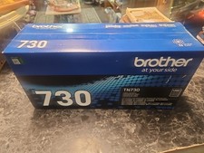 Brother TN-730 Black Toner Cartridge   New, Factory Sealed   OEM
