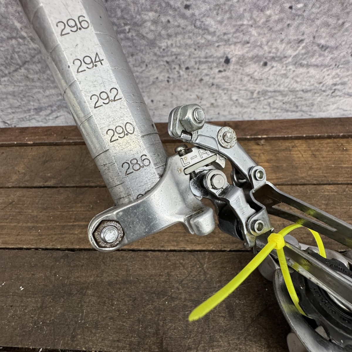Vintage Shimano Light Action Derailleur Set FD-Z204 RD-L523 Index