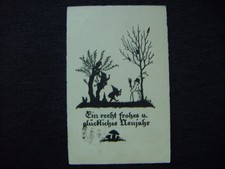 Neujahreskarte 1931 Deutsches Reich