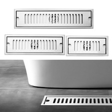 Rust Resistant Wet Room Drain Dual Filtering Stainless Steel Floor Gully