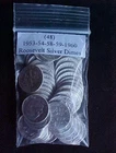 Lot of 48 Roosevelt Silver Dime Coins