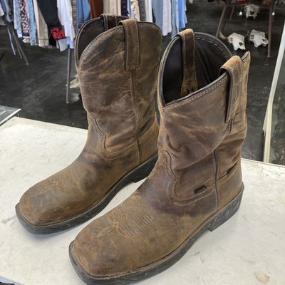 Justin PD4067 Workboots Prodigy Trencher 11 Inch Waterproof Steel Toe Men s 12 D